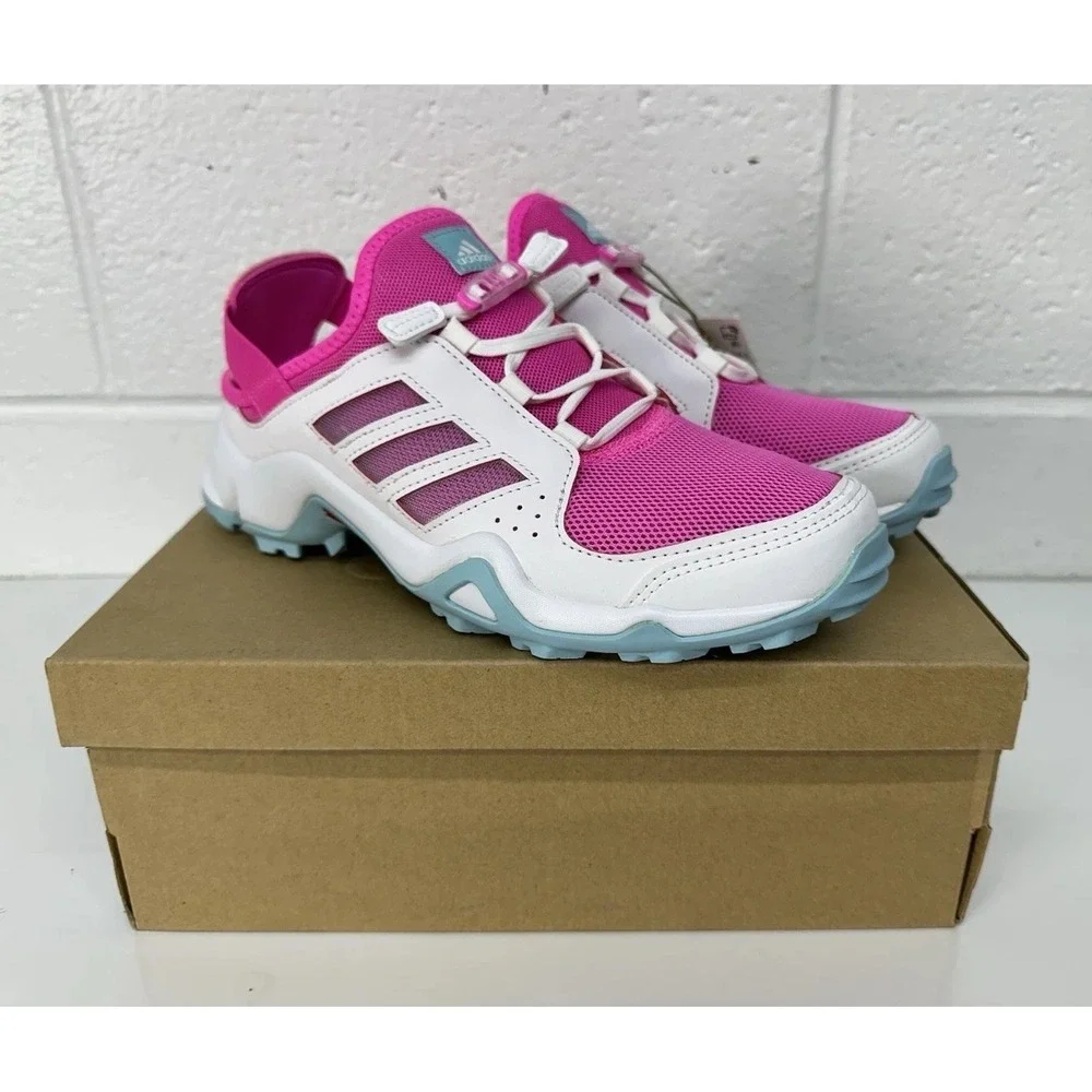 New‎ Big Girl's Size 6 Adidas Terrex Hydroterra Shandal - Pink/Sky Blue/White